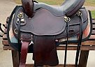 BIG Horn 17 Inch Gaited Saddle 2001 BT Crump Horse Saddle in Arlington, Texas