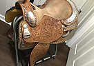 Dale Chavez 17” Show Saddle 2005 Dale Chavez Horse Saddle in Albany, Georgia