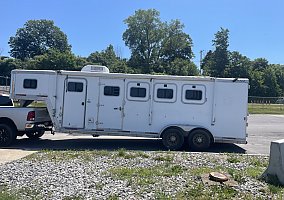 2002 Exiss Horse Trailer in Rock City Falls, New York