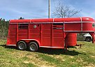 20 Ft GN Stock 4-5h New Tires New Paint Pulls Straight and Great 0 Other Horse Trailer in Preston, Mississippi