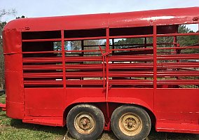 14 Ft Stock Trailer 0 Other Horse Trailer in Preston, Mississippi