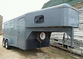 3 Horse Feather Lite (Steel) 1996 Featherlite Horse Trailer in Oregon, Illinois