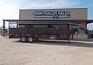Gooseneck Steel Stock 2021 Gooseneck Horse Trailer in Lubbock, Texas