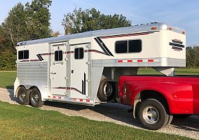 2003 4-Star Horse Trailer in Bonnie, Illinois