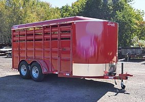2021 Delta 500ES 6'8 2021 Delta Horse Trailer in Elk Mound, Wisconsin