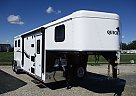 2022 Bison 7208 Quick Draw 2022 Bison Horse Trailer in Seymour, Indiana