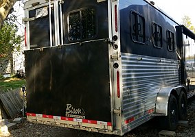2016 Bison Horse Trailer in Madison, Indiana